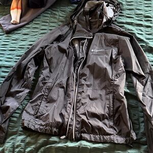 Columbia Charcoal Hooded Jacket